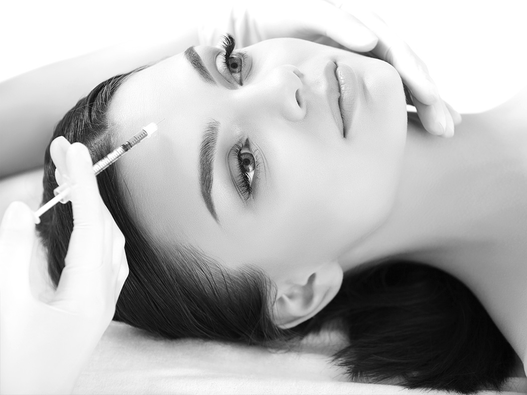 Injection botox