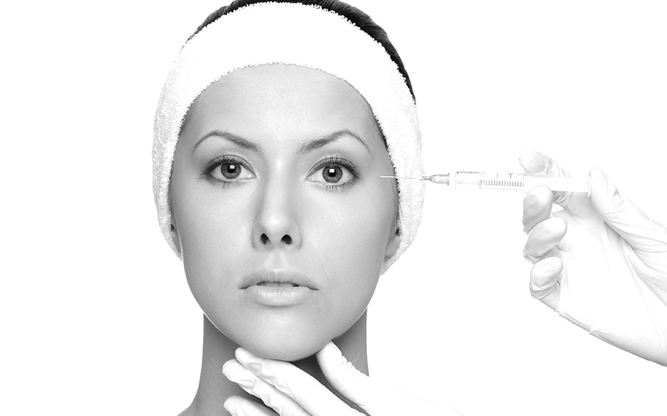 Injection botox